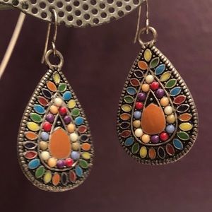 Beautiful stone earrings